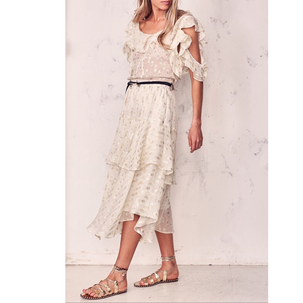 Love Shack Fancy Alex boho skirt XS